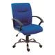 Teknik Milan Fabric Reclining Executive Chair - Blue