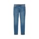 Tom Tailor Tapered Jeans Damen used mid stone blue denim, Gr. 30-32, Baumwolle