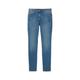 Tom Tailor Tapered Jeans Damen used mid stone blue denim, Gr. 31-30, Baumwolle