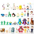 Disney Toy Story 4 Woody Buzz Lightyear 3-5cm 36PCS Q Version Action Figures Mini Dolls Kids Toys