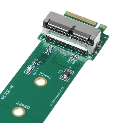 Für MacBook Air Pro 12 16 pins ssd bis für m.2 für Schlüssel für m (ngff) pci-e Adapter Konverter karte für PC-Computer zubehör Image