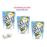 ICE BREAKERS ICE CUBES PiÃ±a Colada Sugar-Free Gum (3 Count) Limited Edition !!