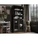 100% Solid Wood Modular Kitchen Pantry with 2 Solid Wood, Clear or Frosted Glass Doors by Palace Imports - 32"w x 71.5"h