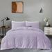 Clipped Jacquard Diamond Geometric Duvet Cover Set