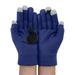Gzea Workout Gloves for Women Gym Ladies Woolen Gloves Autumn And Winter Outdoor Warm Dog Bones Printing Gloves