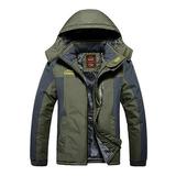 Olyvenn Deals Women s Outdoor Sprint Coat With Plush And Thickened Windproof Cycling Warm Cotton Coat Hooded Coat 2023 Trendy Winter Warm Ladies Hooded Casual Outwear Jackets Green 14