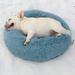 Labpepet Calming Dog Cat Beds Round Puppy Bed for Small Dogs Cat Washable Donut Warm Pet Bed Fluffy and Soothing Anti-Anxiety Plush Bed