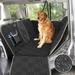 F-color Dog Car Seat Cover for Back Seat Waterproof Car Seat Cover for Dogs Nonslip Soft Dog Hammock Pet Seat Cover with Side Flap Heavy Duty Backseat Dog Seat Cover for Cars Trunks and Suvs