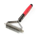 Ryan s Pet Supplies Paw Brothers 20-Blade Double Wide Undercoat Rake for Dogs Medium