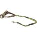 EzyDog Cujo Shock Absorbing Bungee Dog Leash - Best Dog Rope Training Lead - Reflective Trim for Nighttime Safety - Padded Pull Handle for Superior Comfort and Control (25 Green Camo)