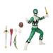 Power Rangers Lightning Collection Lost Galaxy Green Ranger 6-Inch Premium Collectible Action Figure Toy with Accessories Kids Ages 4 and Up