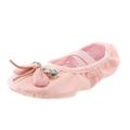 Quealent Little Kid Girls Shoes Big Kids Shoes Size 6 Children Shoes Dance Shoes Dancing Ballet Performance Indoor Bow Yoga Practice Girl Size 5 Shoes Pink 11.5
