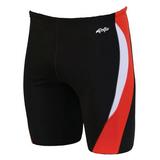 (Price/each)Dolfin 8974C - Male Jammer Color Block-Black/Red/White-28