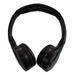 TOPXCEGUU A10 IR Wireless Headphones for Car DVD Player Headrest Video On-Ear Infrared Headphones Headset Universal (Black)