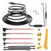 Radar Detector Hardwire Kit Direct Wire Wiring kit for Escort Valentine One Uniden Beltronics Cobra Radar Detector Quick Connection Plug and Play Power Cord Cable(13FT RJ11)