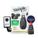 Simple Key Key Fob and Key Programmer with Interchangeable 3 & 4 Button Keypads Key Replacement Kit Simple Key Programmer for Car Remote Start and Keyless Entry