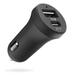 Smartish 2 Port USB-A & USB-C Car Charger - Charge Shack 32w (12w USB + 20w USB-C) Fast Charger Car Cigarette Lighter Brick for iPhone Android Pixel and All USB & USB-C Devices