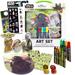 Baby Yoda Store Mandalorian Arts and Crafts Kit - Bundle with Baby Yoda Notebook Coloring Utensils Stampers Stickers More Plus Bonus Star Wars Stickers Door Hanger (Baby Gifts) mandalorian gifts