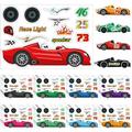 36 Sheets Make a Race Car Stickers Race Car Stickers for Kids Make Your Own Stickers Race Car Themed Birthday Party Decorations Party Favors Supplies Reward Educational Toy Art Craft Activities