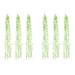 6Pcs Simulation Willow Wicker Ornaments Artificial Leaves Wedding Lifelike Green Plants for Decoration (Light Green)