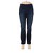 Simply Vera Vera Wang Jeggings - High Rise: Blue Bottoms - Women's Size 8 - Dark Wash