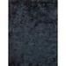 Black 132 x 96 x 2 in Area Rug - EXQUISITE RUGS Rectangle Sumo Shag Solid Color Handmade Microfiber/Area Rug in / | 132 H x 96 W x 2 D in | Wayfair