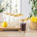 Lorren Home Trends 6 Glass Assorted Glassware Set Glass in Yellow | Wayfair 9468