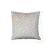 Lili Alessandra Karl Velvet Geometric Throw Pillow Down/Feather/Velvet in Pink/White | 24 H x 24 W x 5 D in | Wayfair L427ASIBL-V