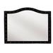 Rosdorf Park Bedias Arch Dresser Mirror, Crystal in Black | 38.5 H x 42.85 W x 1.9 D in | Wayfair 0675EC0FABAC43719CDFEAC2C55956F9