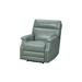 Wildon Home® Aiso 31.5" Wide Leather Match Power Zero Clearance Recliner Leather Match in Green | 38.6 H x 40.2 W x 31.5 D in | Wayfair