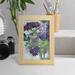 Red Barrel Studio® Florus Garden Wild Things I Framed On Paper Graphic Art Paper in Black/Blue/Green | 7 H x 5 W x 1 D in | Wayfair