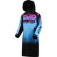 FXR Warm-Up 2023 Ladies Snowmobile Coat, black-blue, Size XL for Women