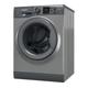 HOTPOINT NSWR 845C GK UK N 8 kg 1400 Spin Washing Machine - Graphite, Silver/Grey