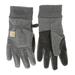 Carhartt Wind Fighter Thermal-Lined Fleece Touch-Sensitive Knit Cuff Glove (Men's) Grey S Cotton,Polyester,Fleece