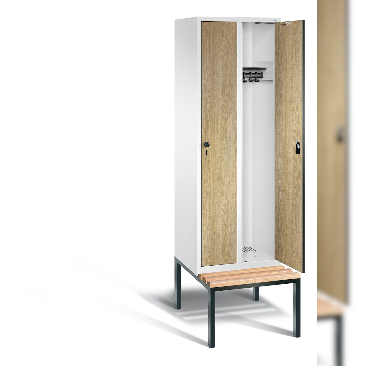 C+P Garderobenschrank Evolo, H2090xB610xT815mm Image