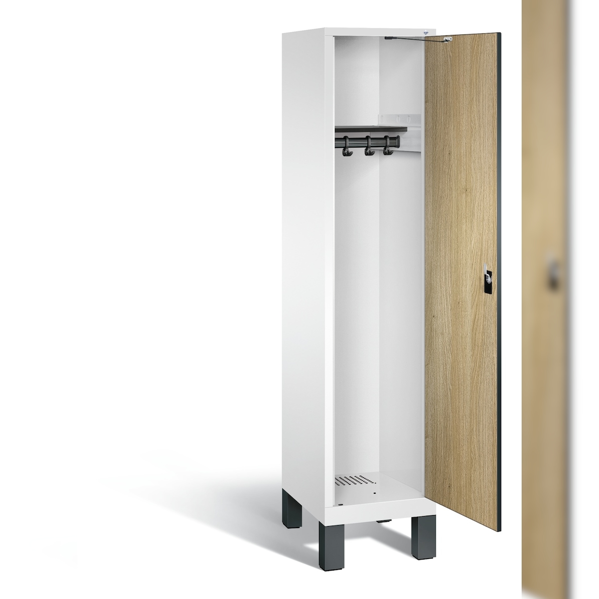 C+P Garderobenschrank Evolo, H1850xB420xT500mm Image