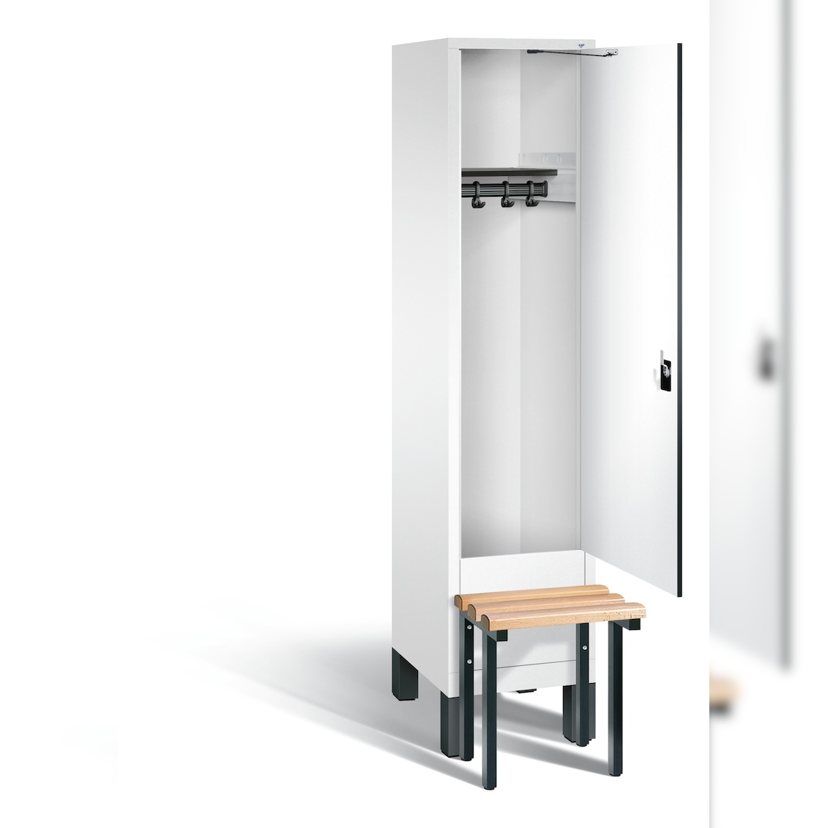 C+P Garderobenschrank Evolo, H1850xB420xT815mm Image