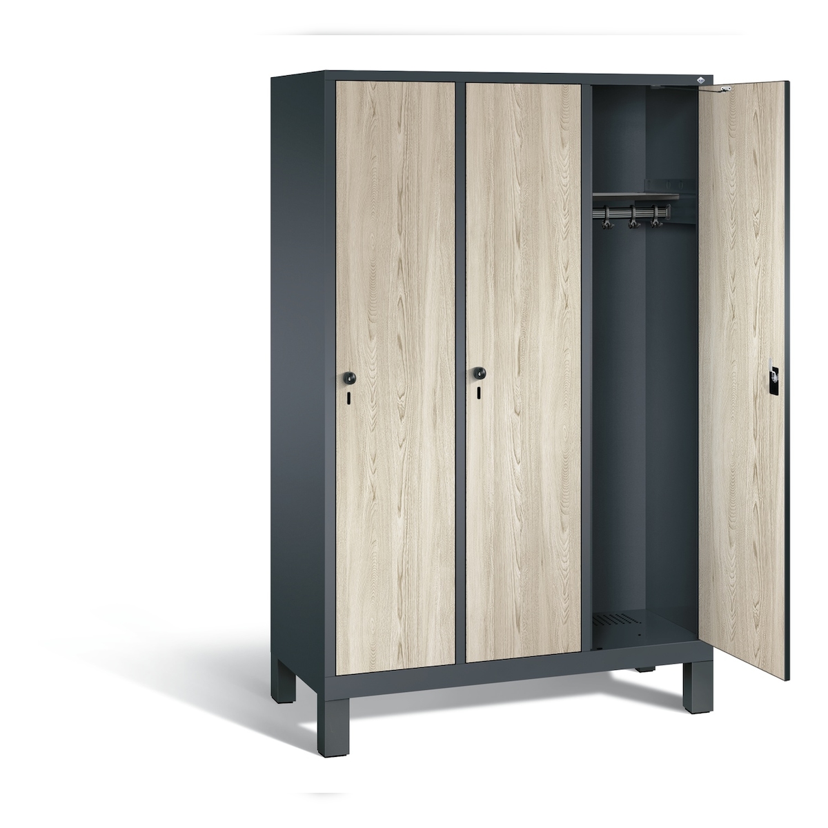 C+P Garderobenschrank Evolo, H1850xB1200xT500mm Image