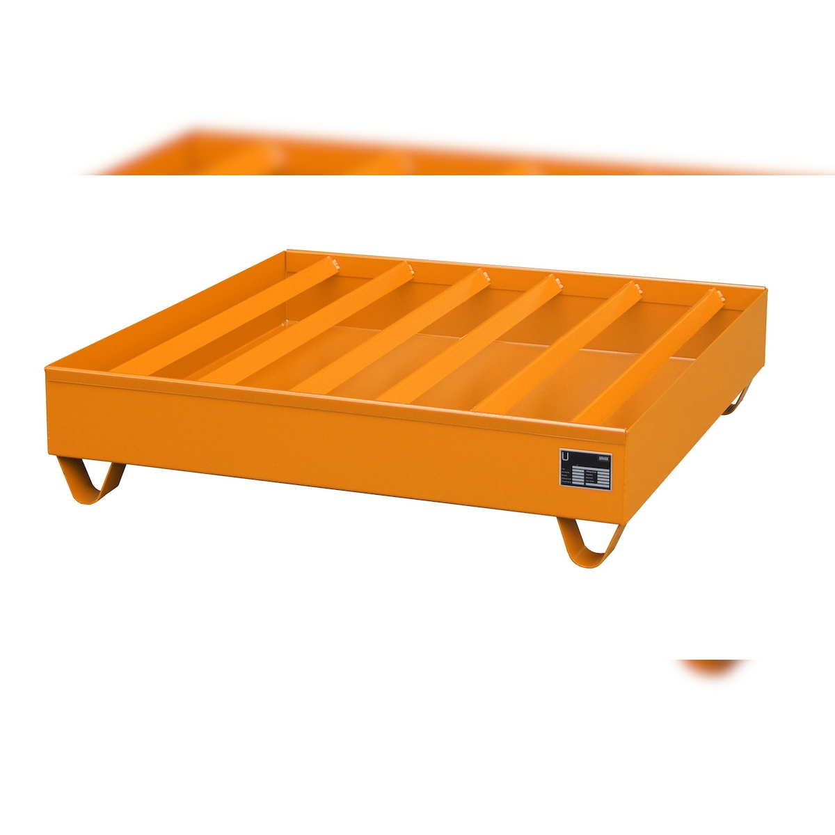 Profilwanne Auffangwanne 4 lackiert RAL2000 Gelborange Umwelt Lagertechnik Image