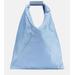 Japanese Small Leather-trimmed Tote