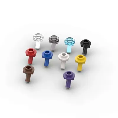 MOC 10PCS 65578 Bar 1L Mit Abgewinkelt Hohl Stud Bausteine Kit Kompatibel Teil Ziegel Partikel Image