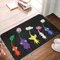 Pikmin Game Kitchen Non-Slip Carpet Cute Pattern Blue Bedroom Mat Entrance Door Doormat Floor Decor