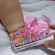 Handmade Bow Rhinestones Baby Girl Kids Shoes Hairband First Walker Sparkle Bling Crystals Princess