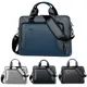 Business Men's Notebook Briefcase For 13.3 15 17 Inch Laptop Crossbody Bag PU+Oxford Shoulder Bags
