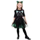 Costume de Cosplay de Chat Mignon d'Halloween pour Fille Robe de Princesse de Carnaval Tenue de