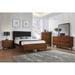 Coaster Furniture Robyn Dark Walnut 4-piece Upholstered Tufted Bedroom Set