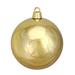 Shiny Vegas Gold Shatterproof Christmas Ball Ornament