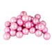 60ct Matte Bubblegum Pink Shatterproof Christmas Ball Ornaments 2.5" (60mm)
