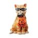 Mrigtriles Halloween Cute Cat Resin Sculpture Decoration Holiday Home Decoration