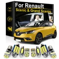 Kit d'éclairage LED pour intérieur de voiture Canbus Renault Grand Scenic 2 3 Scenic X MOD Bros2 3